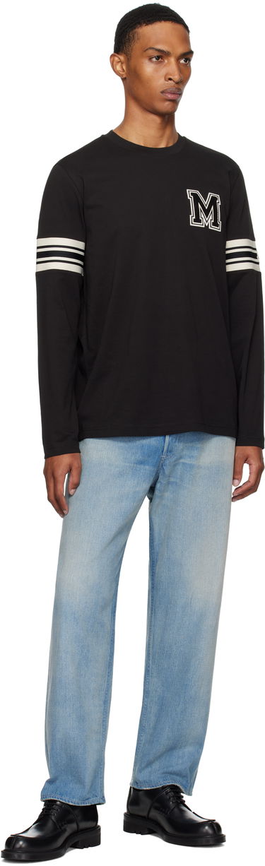 Tričko Moncler Moncler Archivio Long Sleeve T-Shirt Čierna | K20918D0000589AYY, 4