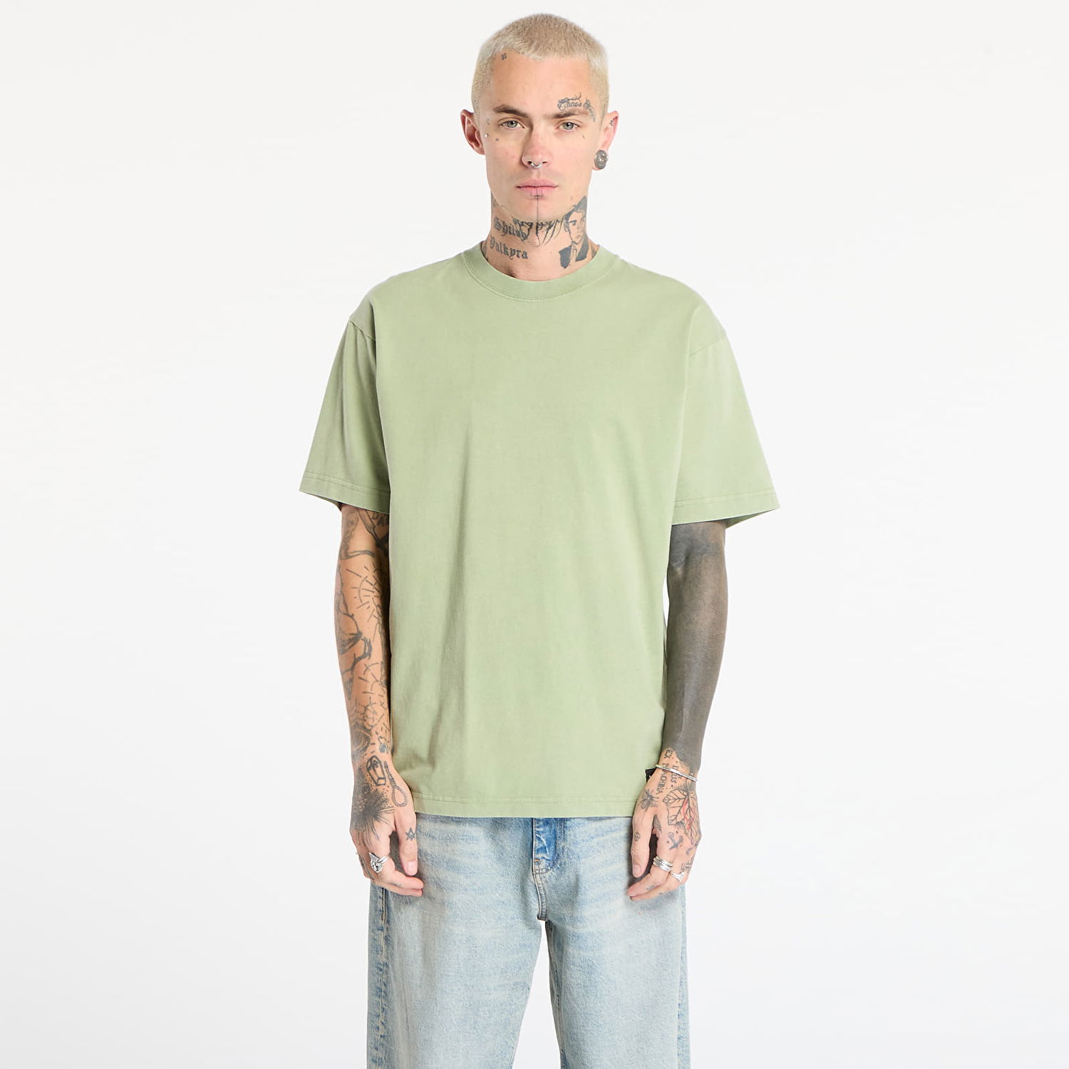 Tričko Vans Relaxed Fit Short Sleeve Crew Neck T-shirt LX SS Zelené | VN000PFJEMZ1, 0