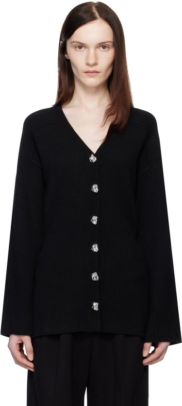Sveter rag & bone rag & bone Bridget V-Neck Cardigan Čierna | WAS24H012MM12, 0