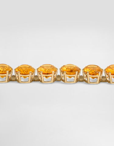 Náramok Dolce & Gabbana Anna 18-carat Gold Citrines and Diamonds Bracelet Oranžová | WBSB1GWCTR1ZOO00, 2