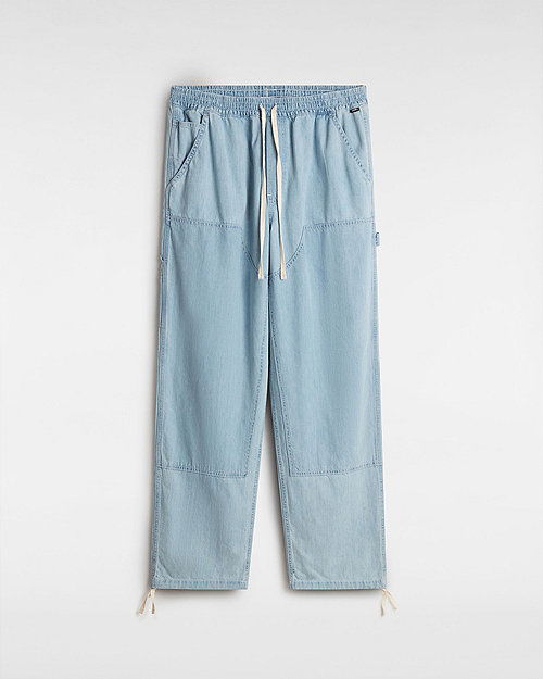 Cargo nohavice Vans Range Baggy Tapered Carpenter E-Waist Trousers Modrá | VN000AJRCDX, 0