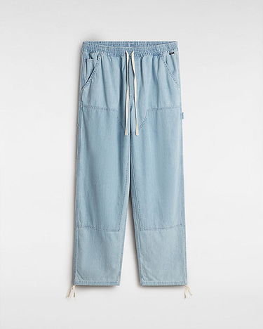 Cargo nohavice Vans Range Baggy Tapered Carpenter E-Waist Trousers Modrá | VN000AJRCDX, 0