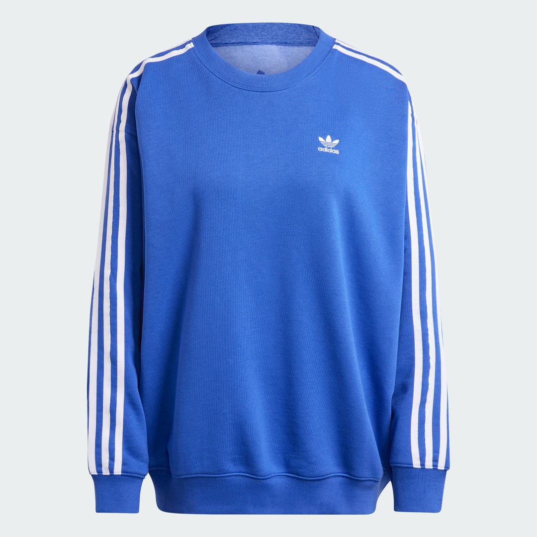 3-Stripes Oversized Crew