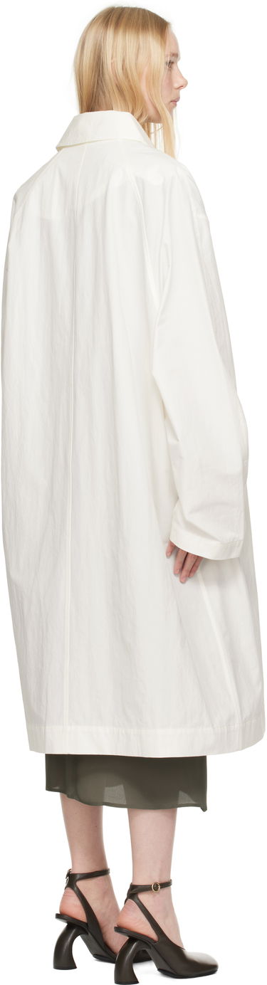 Kabáty Studio Nicholson Studio Nicholson Nevis Coat Biela | NEVIS SN - 754, 2