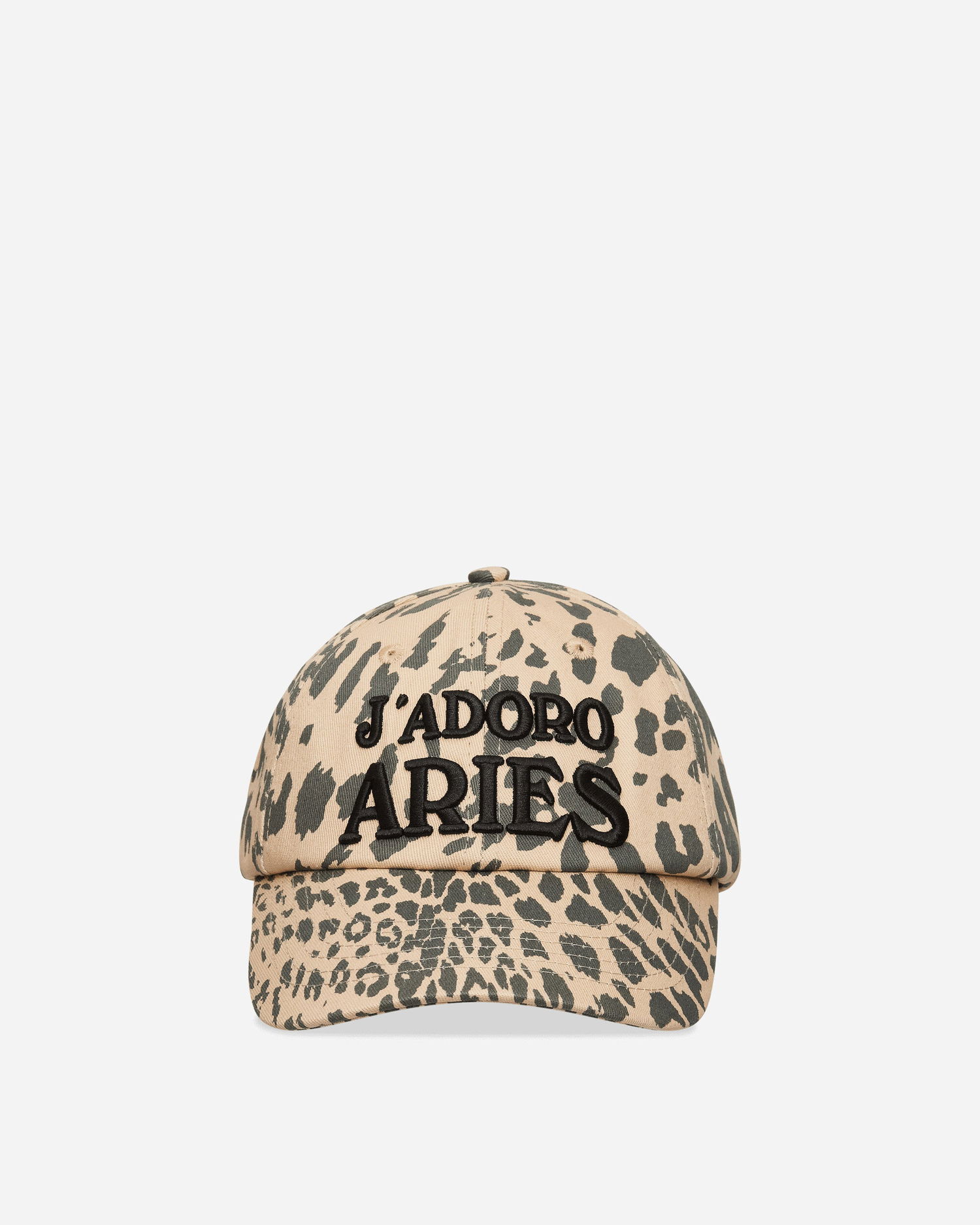 Šiltovka Aries Aries Leopard Print Baseball Cap Béžová | AR9000604 Beige, 1