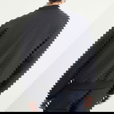 Bomber bunda Dries Van Noten Brushed Cotton Twill Bomber Jacket Šedá | 252-020522-2118-803, 3