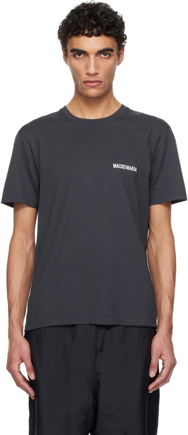 Tričko WACKO MARIA WACKO MARIA Standard Crew Neck T-Shirt Šedá | 25SSE-WMT-ST02, 0