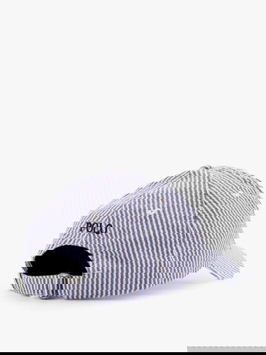 Šiltovka Polo by Ralph Lauren Striped Seersucker Baseball Cap by Polo Ralph Lauren Modrá | 710957166001, 2