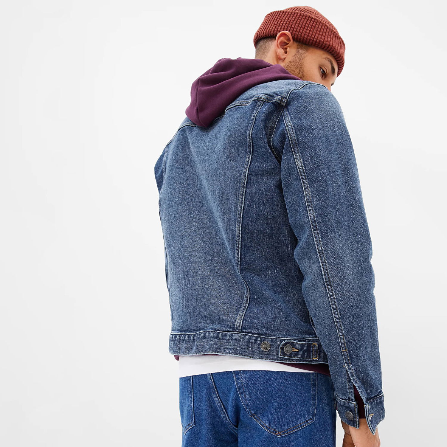 Bunda GAP Denim Jacket Medium Dark Navy | 413766-00, 1
