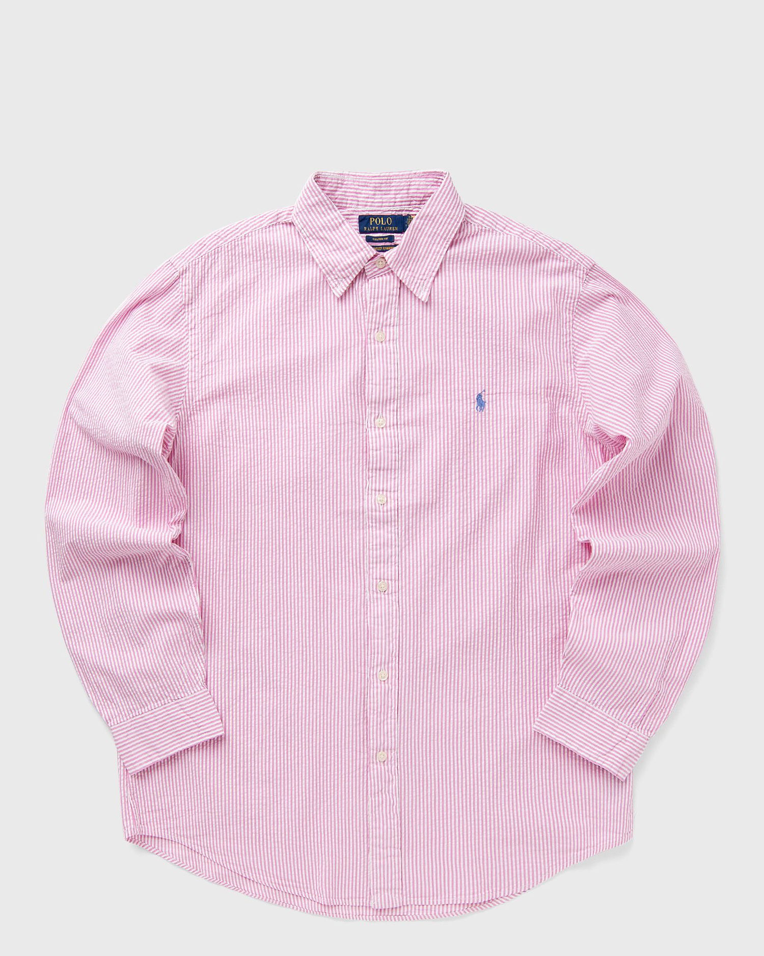 Košeľa Polo by Ralph Lauren Ralph Lauren Striped Seersucker Button-Down Shirt Ružová | 710974792001, 0