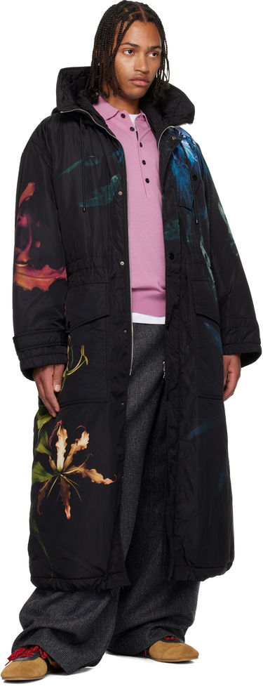 Parka Dries Van Noten Dries Van Noten Printed Nylon Parka Rôznofarebný | 252-020584-2084, 3