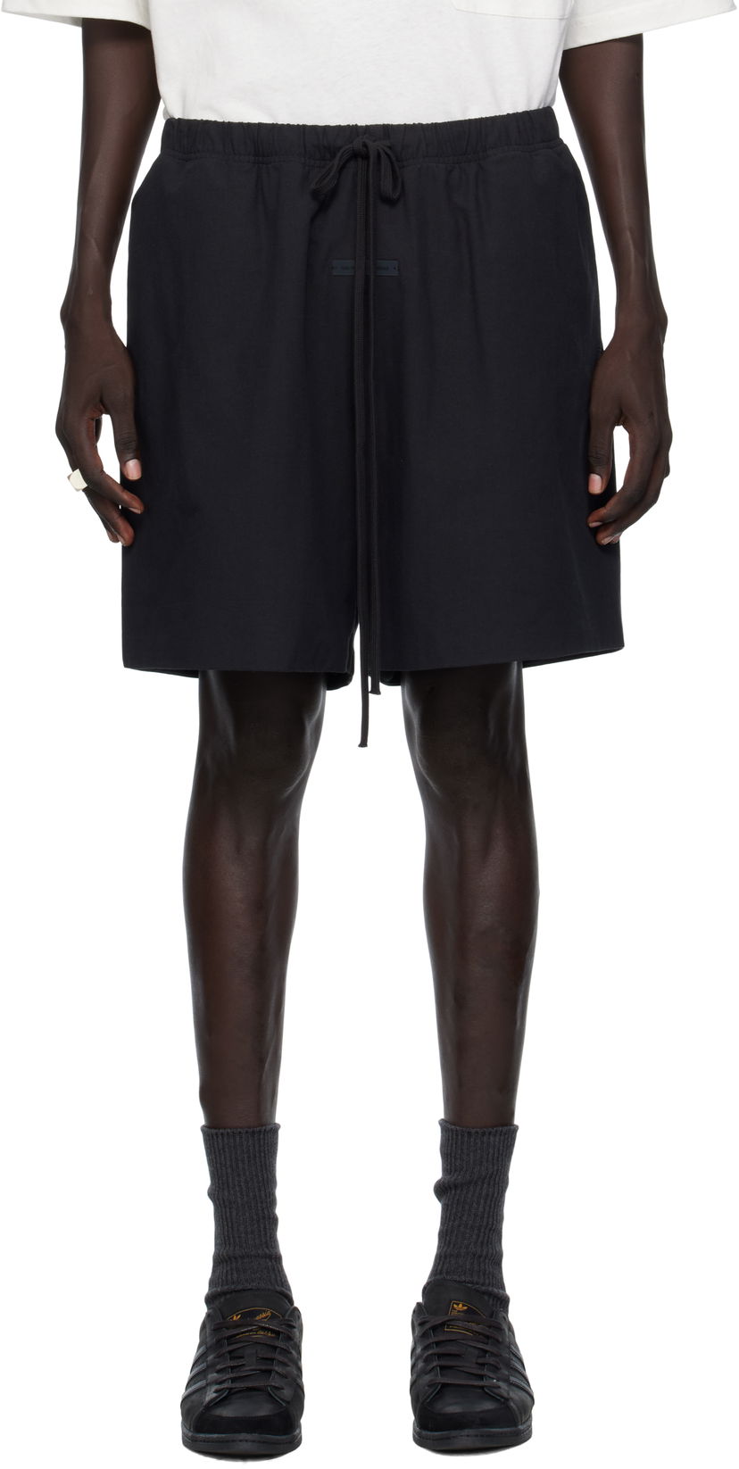 Šortky Fear of God Fear of God ESSENTIALS Oxford Soccer Shorts Čierna | 160SP254600F