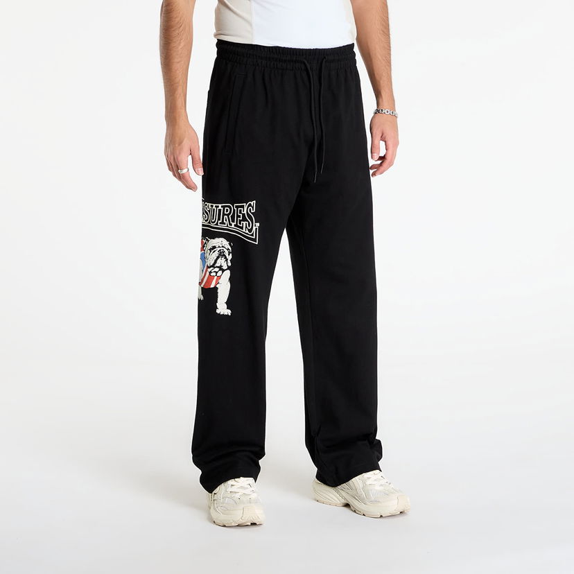 Tepláky Pleasures Bulldog Cotton Pants Čierna | P25F048-BLACK