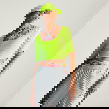 Tričko adidas Performance adidas by Stella McCartney Crop Top Zelené | IX8072, 0