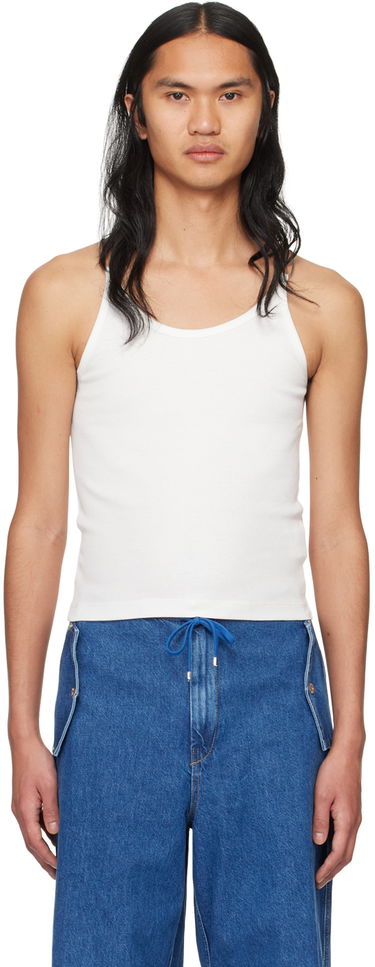 Tielko Dion Lee Wire Strap Tank Top Biela | C3159PS24, 0