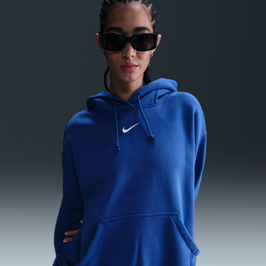 Mikina Nike Nike Sportswear Phoenix Fleece Hoodie Modrá | DQ5860-480, 0