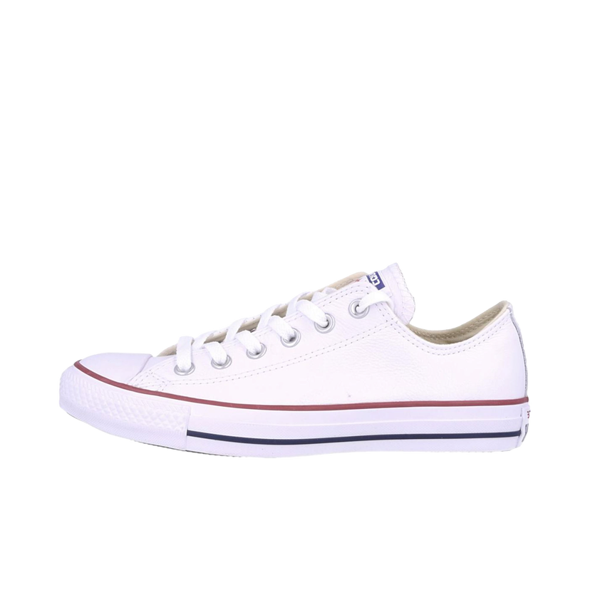 Tenisky a topánky Converse Chuck Taylor All Star OX White Leather Biela | 132173