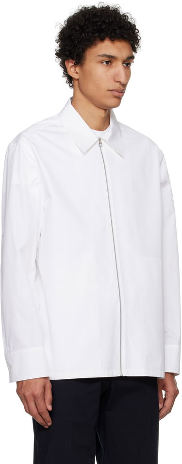 Košeľa Jil Sander Jil Sander Zip-Up Shirt Čierna | J22DL0249_J45002, 4