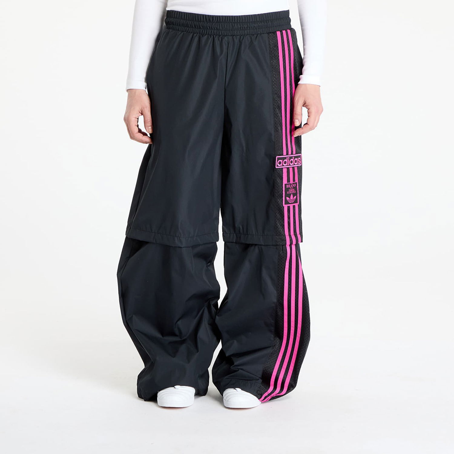 Nohavice adidas Originals Adibreak Woven 2-In-1 Track Pants Čierna | JD0088, 0