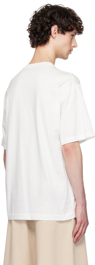 Tričko Dolce & Gabbana Dolce&Gabbana T-Shirt With Embroidered Logo Biela | G8PN9ZG7NYE, 2