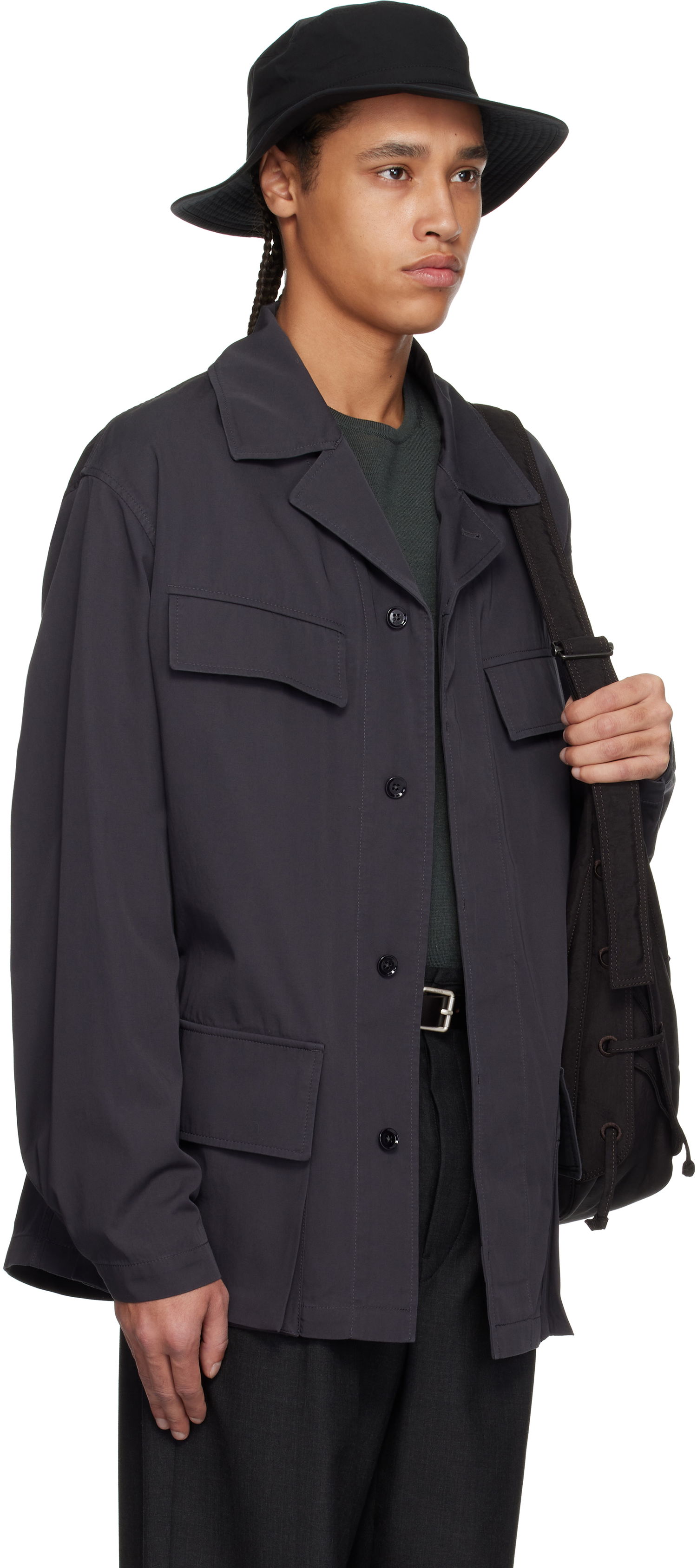 Bunda LEMAIRE Lemaire Four-Pocket Jacket Šedá | OW1122 LF1352, 1