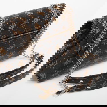 Kabelka GUESS Silia Convertible Crossbody Flap Hnedá | HWGP9890210-ESL, 2