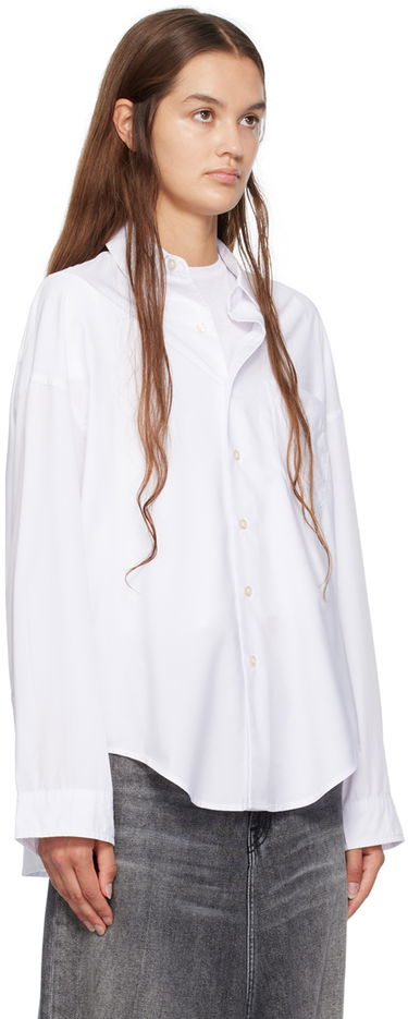 Košeľa R13 R13 Button-Up Shirt Biela | R13WR170-R237B, 1