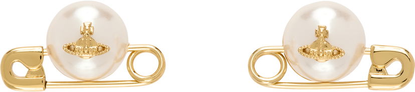 Náušnice Vivienne Westwood Jordan Earrings Metalická | 6201035F-02R119-