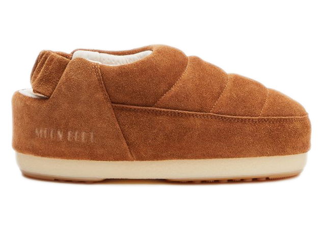 Tenisky a topánky Moon Boot Evolution Suede Sandal Tan Hnedá | 14601500001, 0