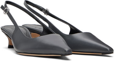 Doplnky Aeyde Aeyde Catrina Slingback Kitten Heels Šedá | A11-PU0114001221-225, 3