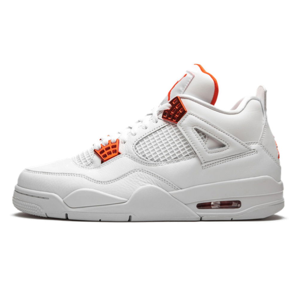 Tenisky a topánky Jordan Air Jordan 4 Retro "Orange Metallic" Biela | CT8527-118, 0