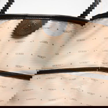 Tote bag GUESS GUESS Eco Victtoria Large 2 In 1 Tote Čierna | HWESG951429-CLO, 3