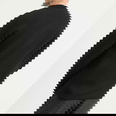Bomber bunda Universal Works Wool Fleece Zip Bomber Jacket Čierna | 00018-BLK, 3