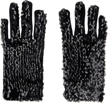 Rukavice Anna Sui Sequin Short Gloves Čierna | 824K91, 0