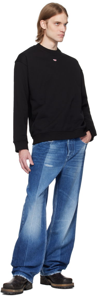 Mikina Diesel S-Boxt-Div Sweatshirt Čierna | A14903-0GEAD-9XX, 3