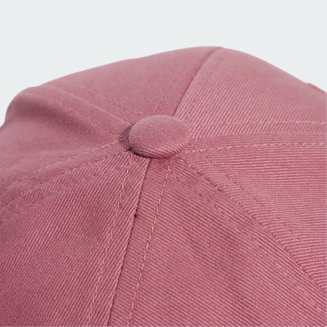Šiltovka adidas Performance 3-Stripes Cotton Twill Baseball Ružová | IY7755, 1