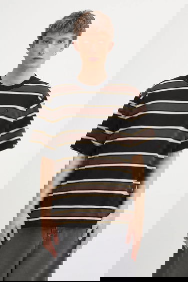 Tričko BAPE One Point Strip T-Shirt Rôznofarebný | 1L30109305, 0