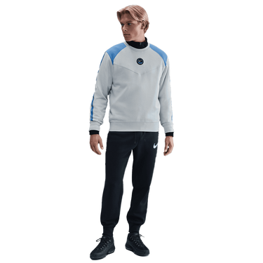 Mikina Nike NSW Fleece Crewneck Sweatshirt Šedá | IH4286-025, 0