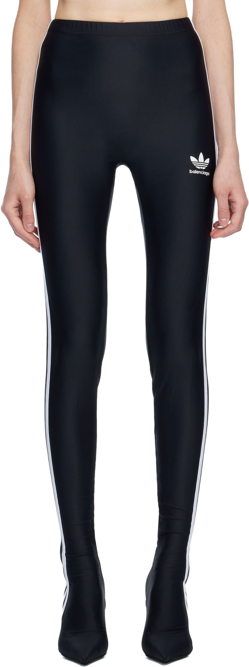 Legíny Balenciaga Balenciaga adidas Originals Edition Pantaleggings Čierna | 725991 TYK07