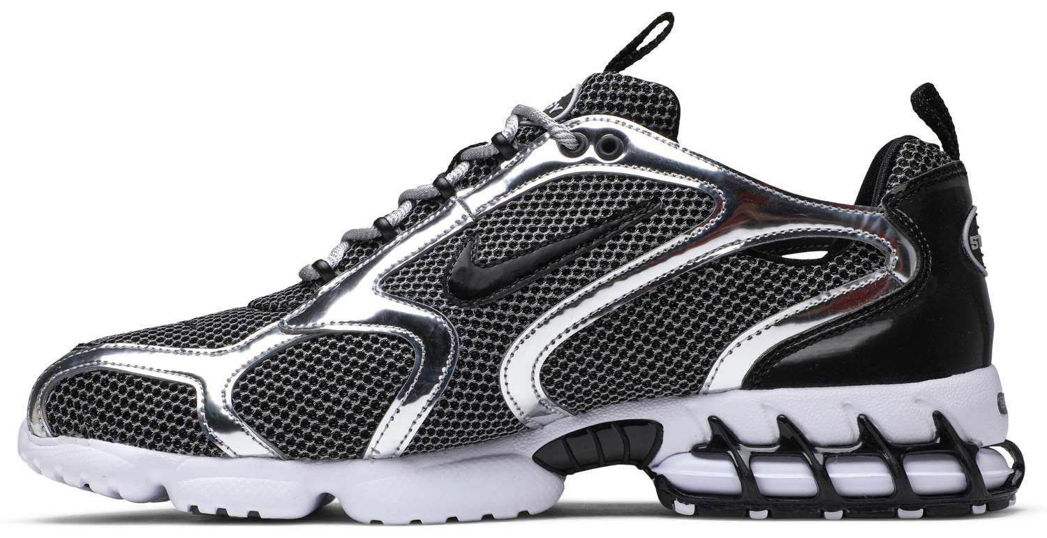 Tenisky a topánky Nike Stussy x Air Zoom Spiridon Caged 2 "Pure Platinum" Metalická | CU1854-001, 1
