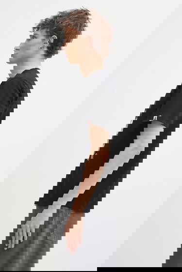 Tričko BAPE Cotton T-shirt with 1st Camo Milo On APE print Čierna | 2L30110005, 1