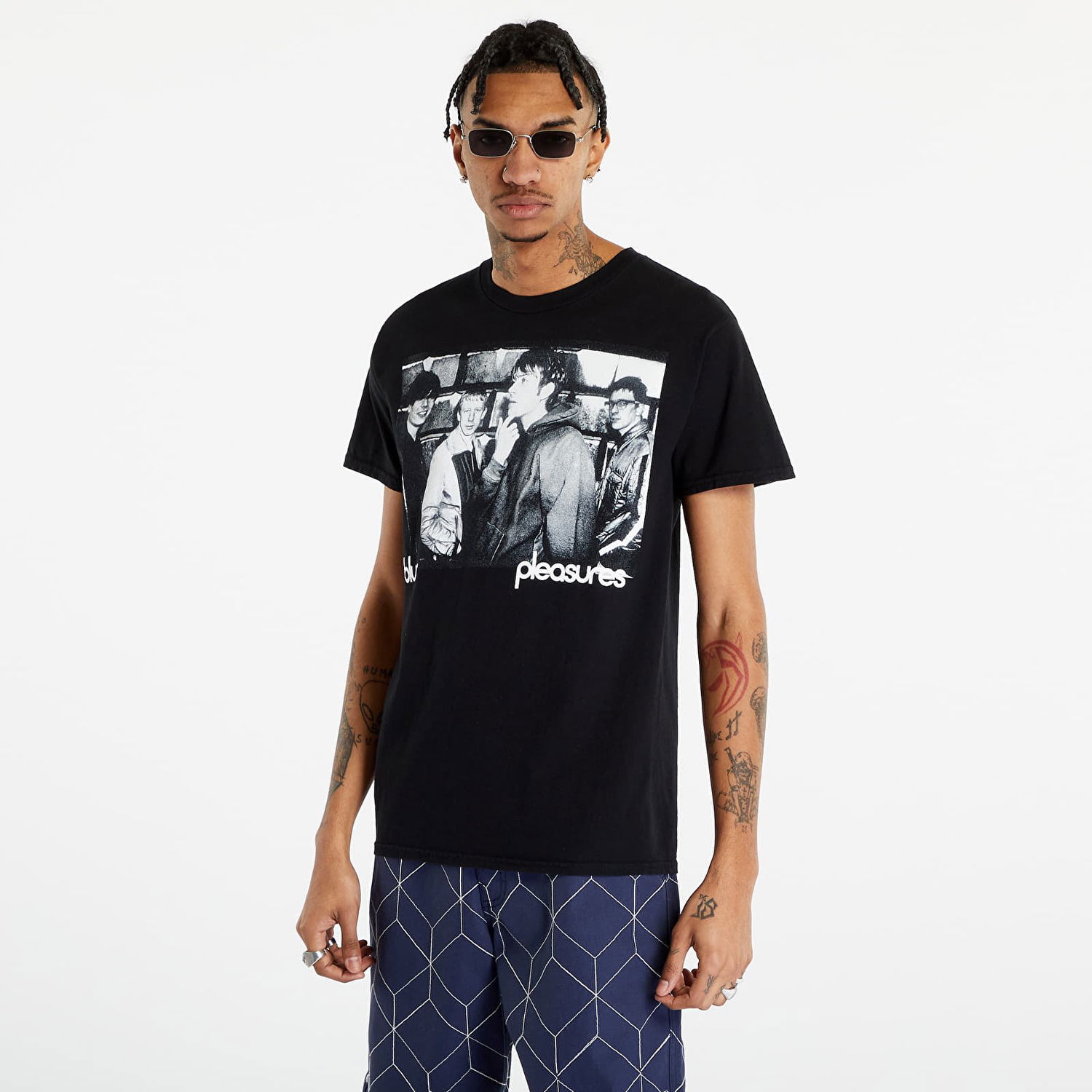 Tričko Pleasures Movin' On T-Shirt Čierna | P23SP032 BLACK, 1