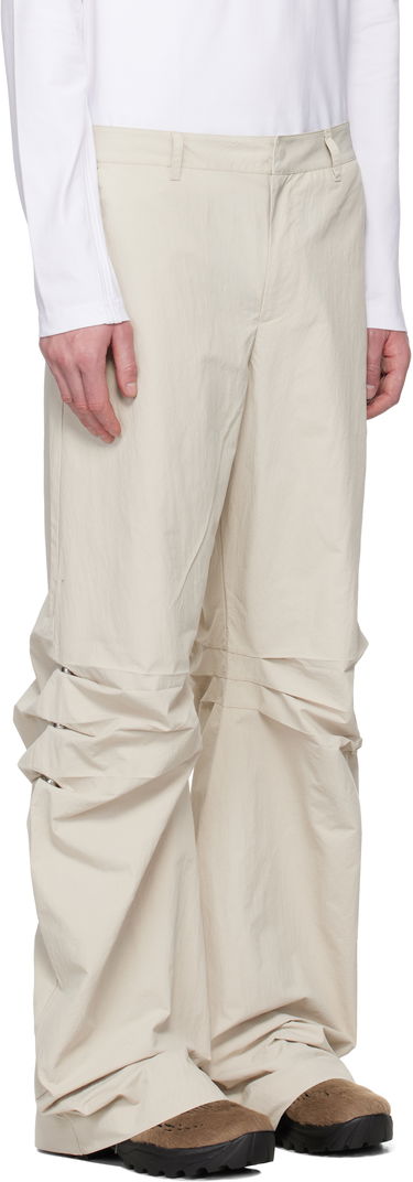 Nohavice HELIOT EMIL HELIOT EMIL Ferro Gathered Trousers Béžová | SS25_M_10_193_ST18, 1