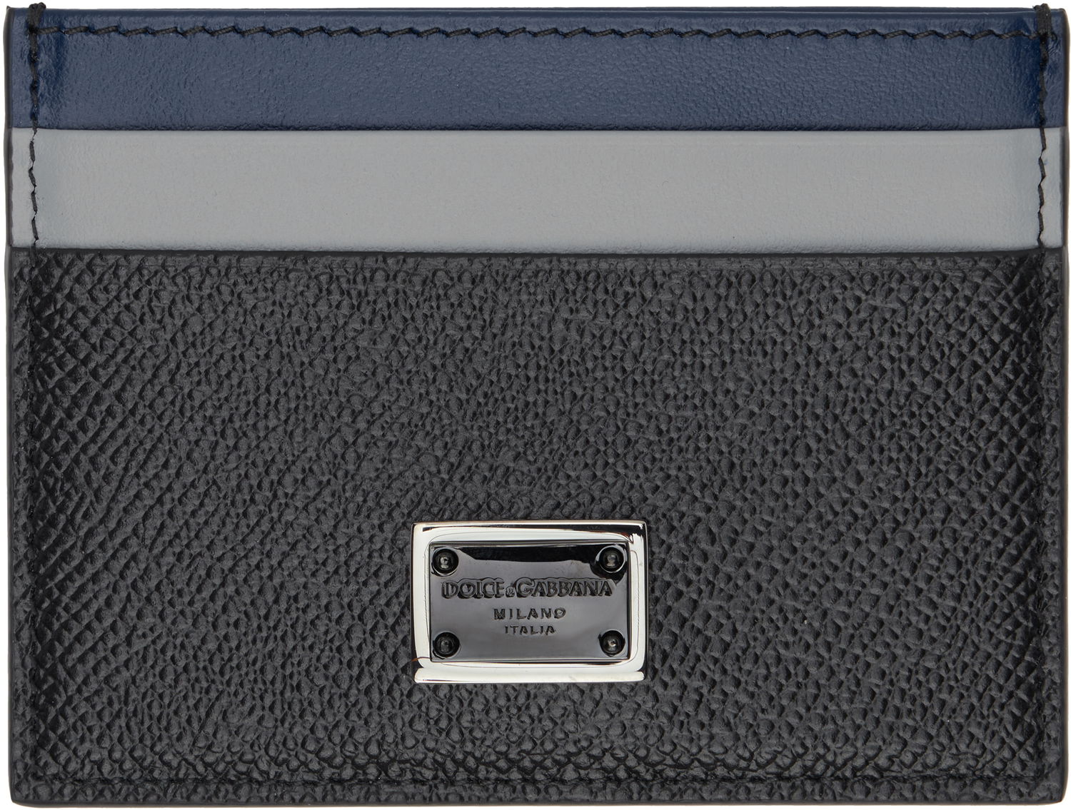 Peňaženka Dolce & Gabbana Dolce&Gabbana Dauphine Leather Card Holder Čierna | BP0330A6N72, 0