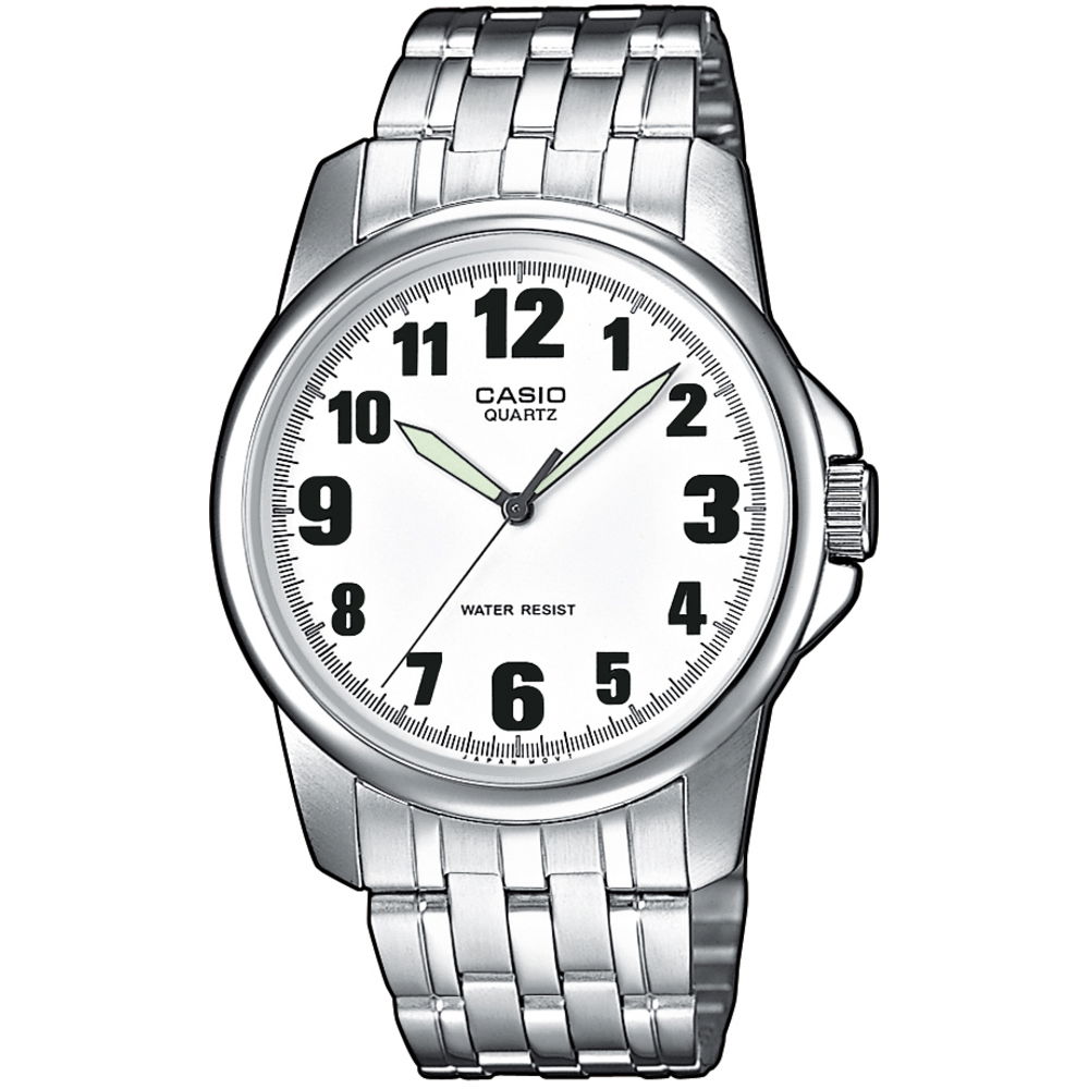 Hodinky CASIO Collection Metalická | MTP-1260PD-7BEF, 1