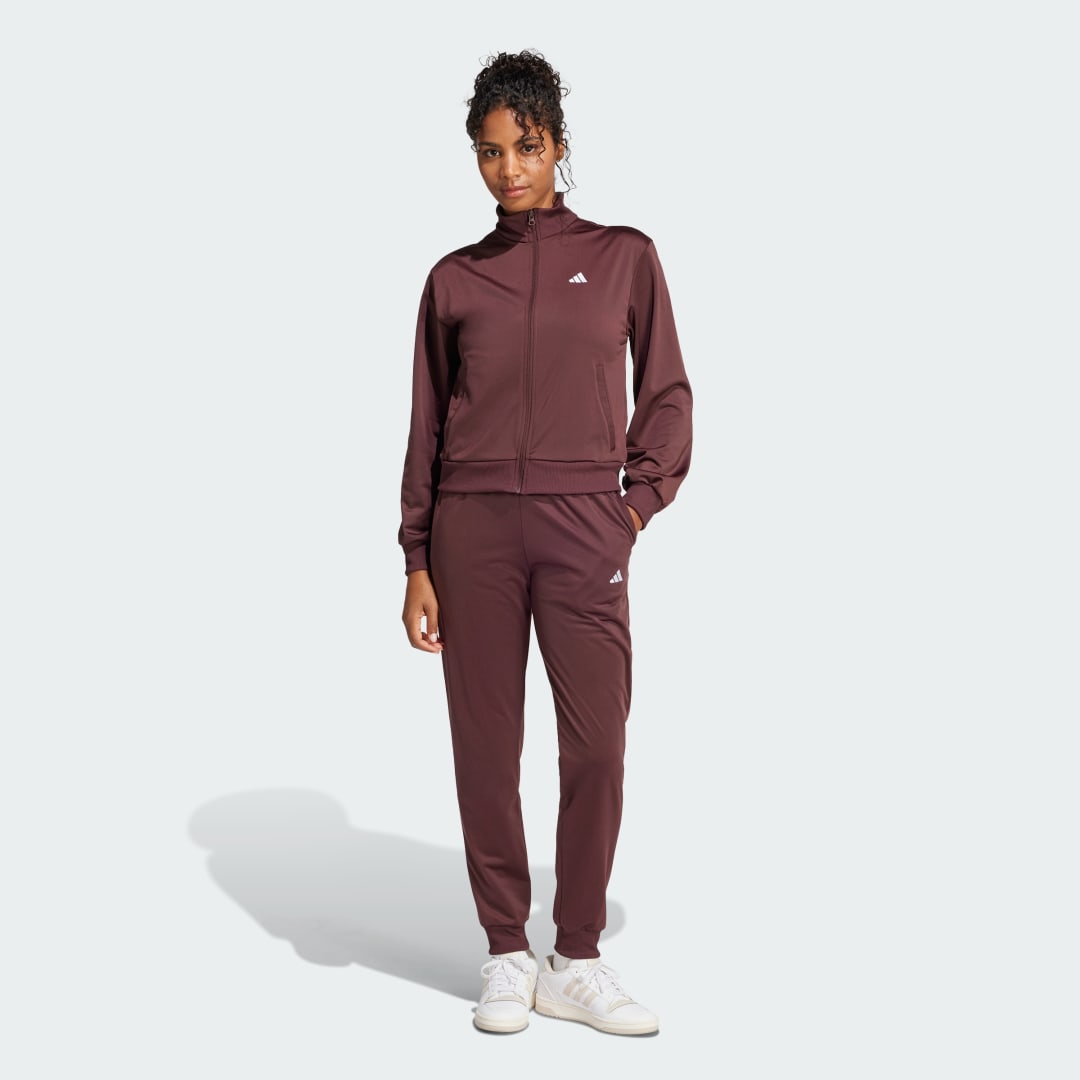 Súprava adidas Performance Essentials Feel Cozy Track Suit Fialová | JD2705, 0