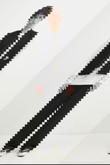 Tričko Carhartt WIP Cotton Long Sleeve T-Shirt Šedá | I026392.00JXX, 4