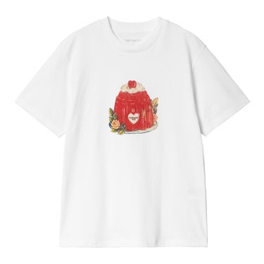 Tričko Carhartt WIP Short Sleeve Pudding Graphic T-Shirt Biela | I034435_4, 0