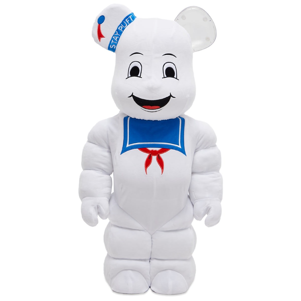 STAY PUFT MARSHMALLOW MAN COSTUME Be@rbrick in White 1000%