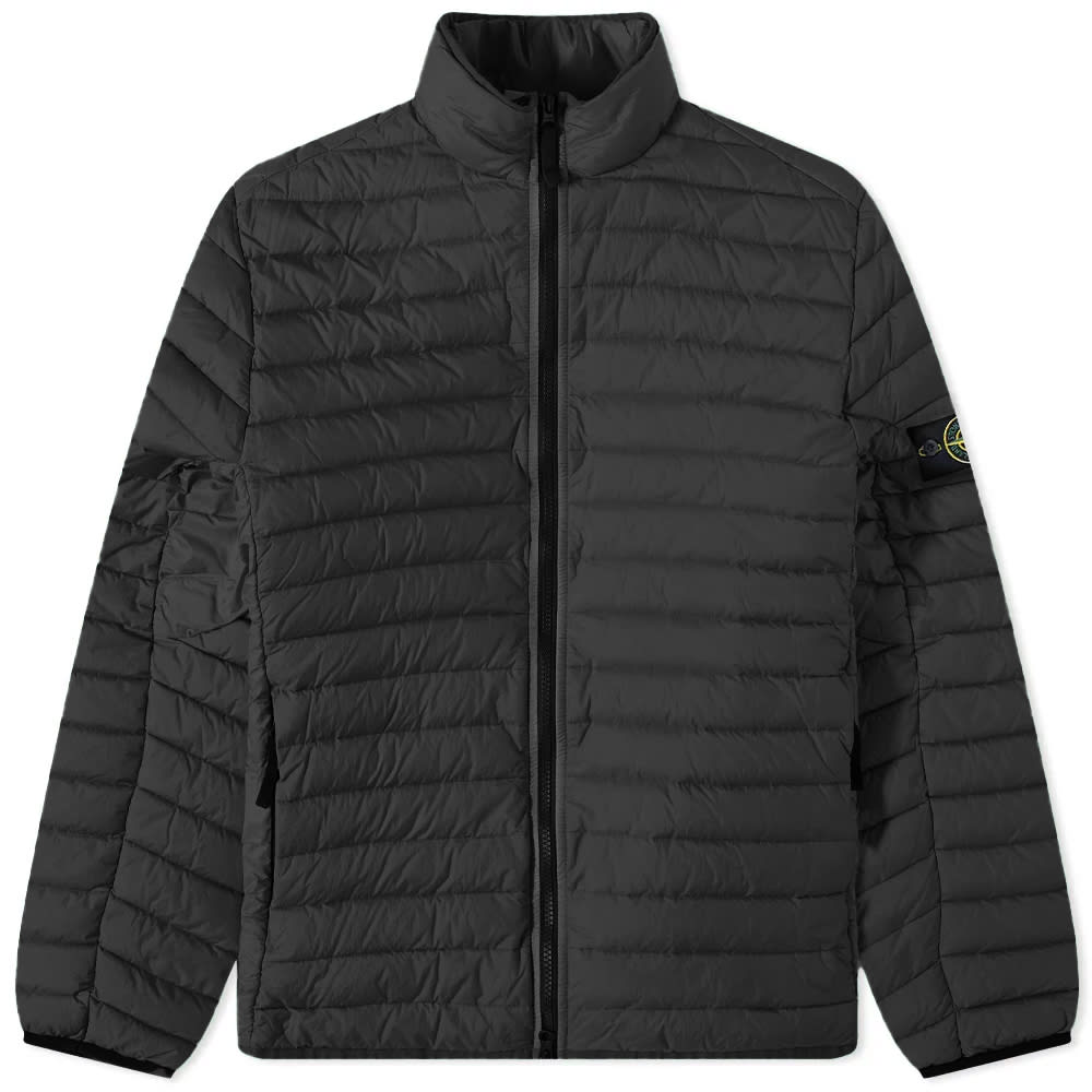 Prešívaná bunda Stone Island Lightweight Down Jacket Čierna | 771541524-V0029, 0